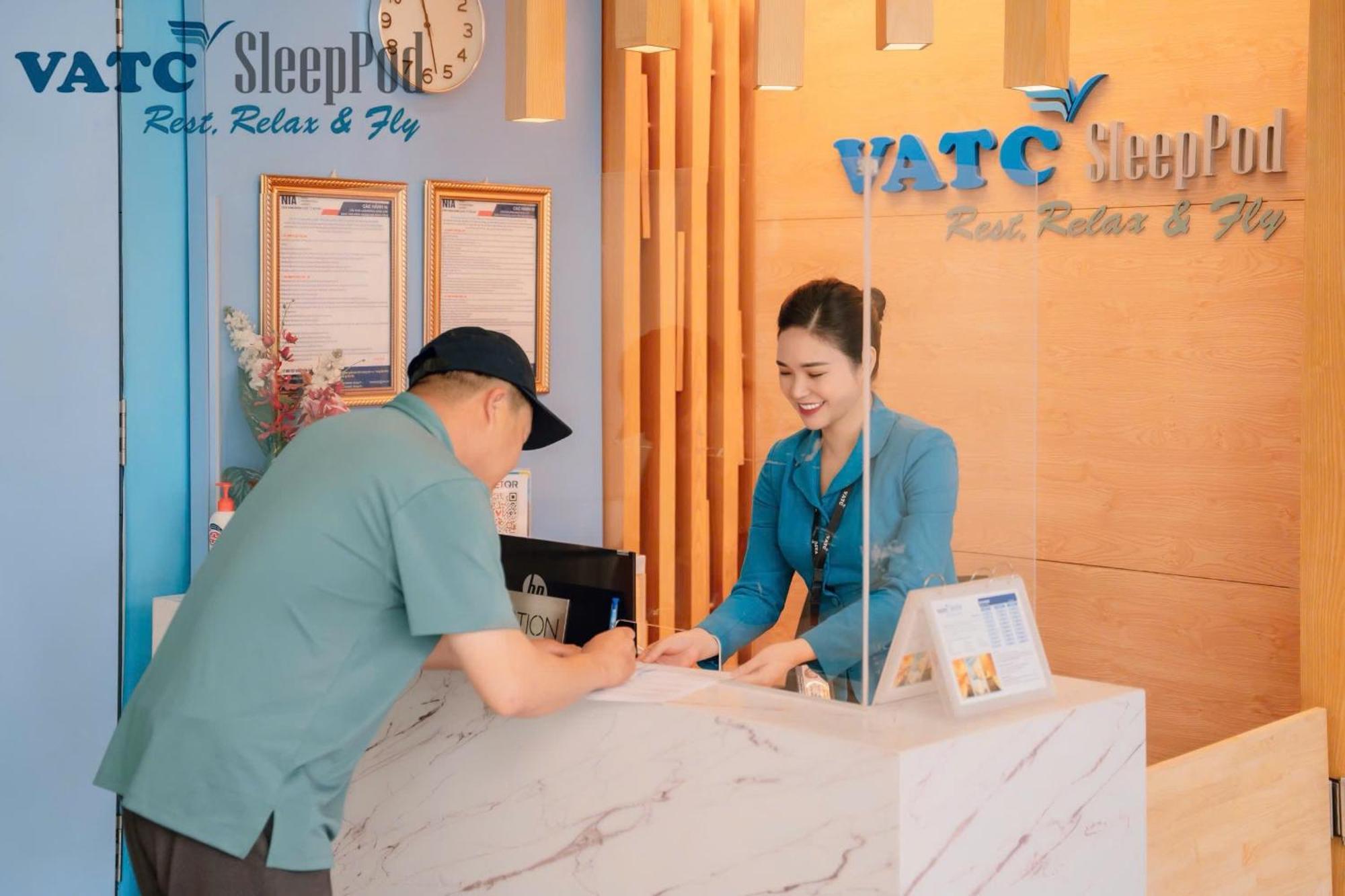 Vatc Sleep Pod Terminal 1 Hotel Noi Bai Bagian luar foto
