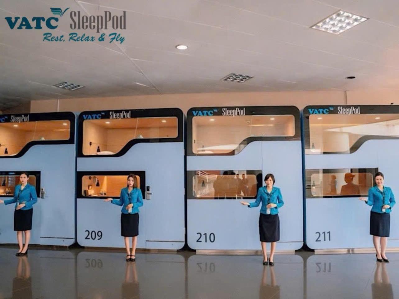 Vatc Sleep Pod Terminal 1 Hotel Noi Bai Bagian luar foto