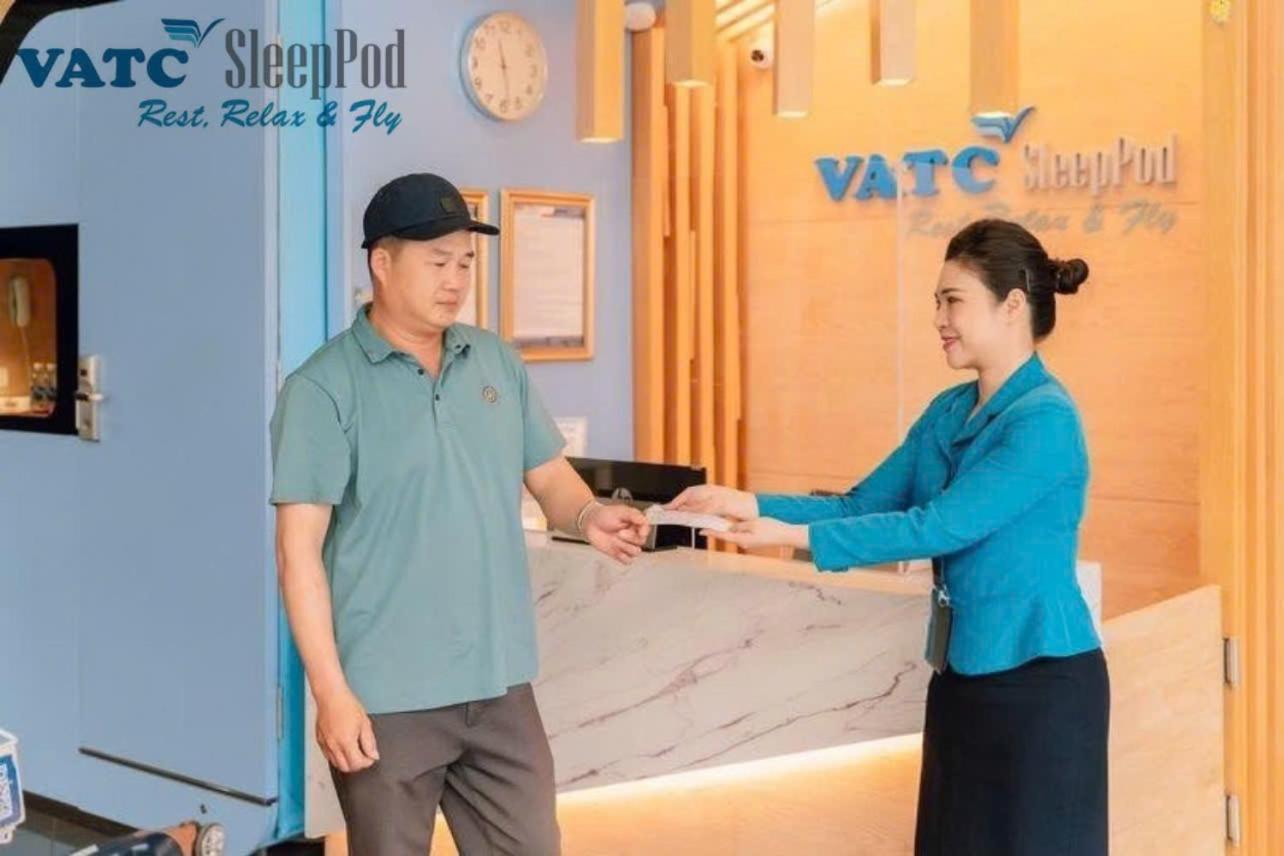 Vatc Sleep Pod Terminal 1 Hotel Noi Bai Bagian luar foto