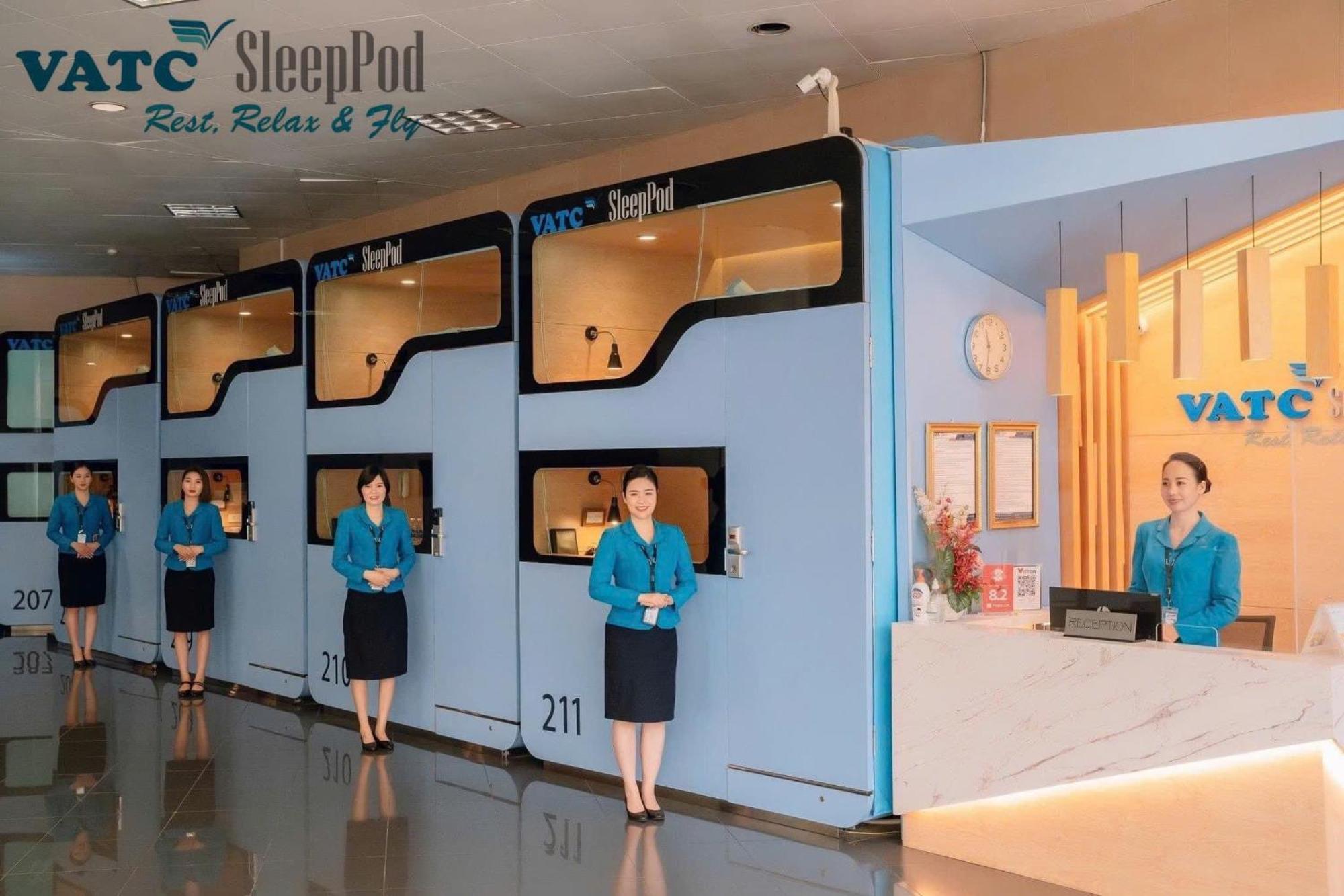 Vatc Sleep Pod Terminal 1 Hotel Noi Bai Bagian luar foto