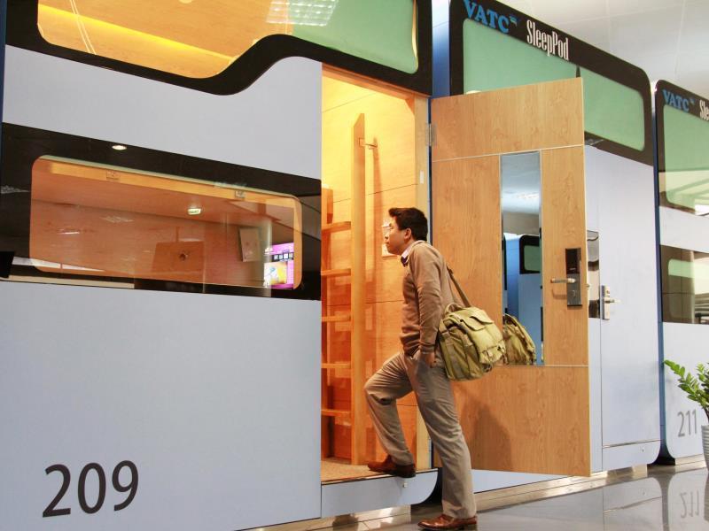 Vatc Sleep Pod Terminal 1 Hotel Noi Bai Bagian luar foto