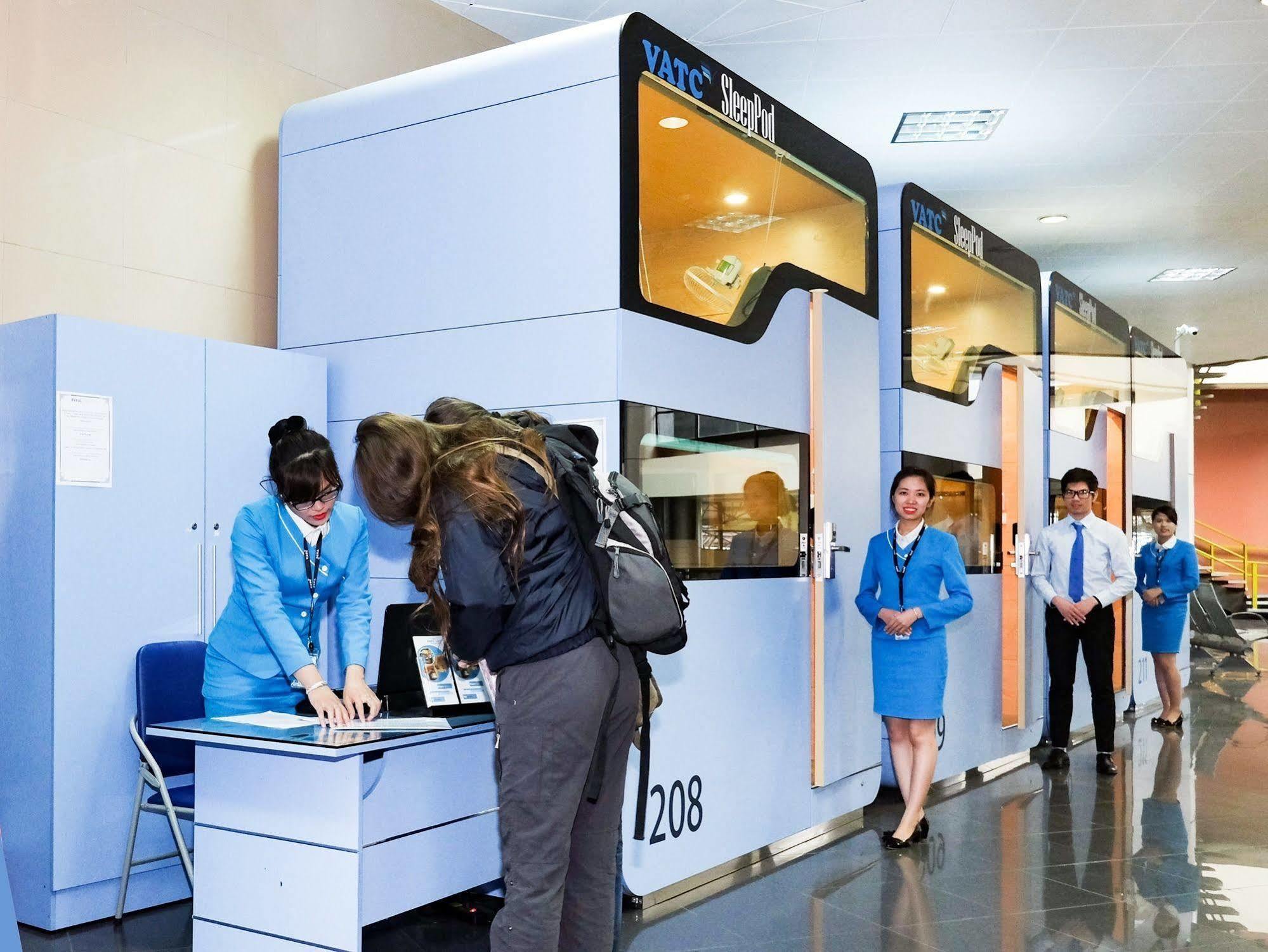 Vatc Sleep Pod Terminal 1 Hotel Noi Bai Bagian luar foto