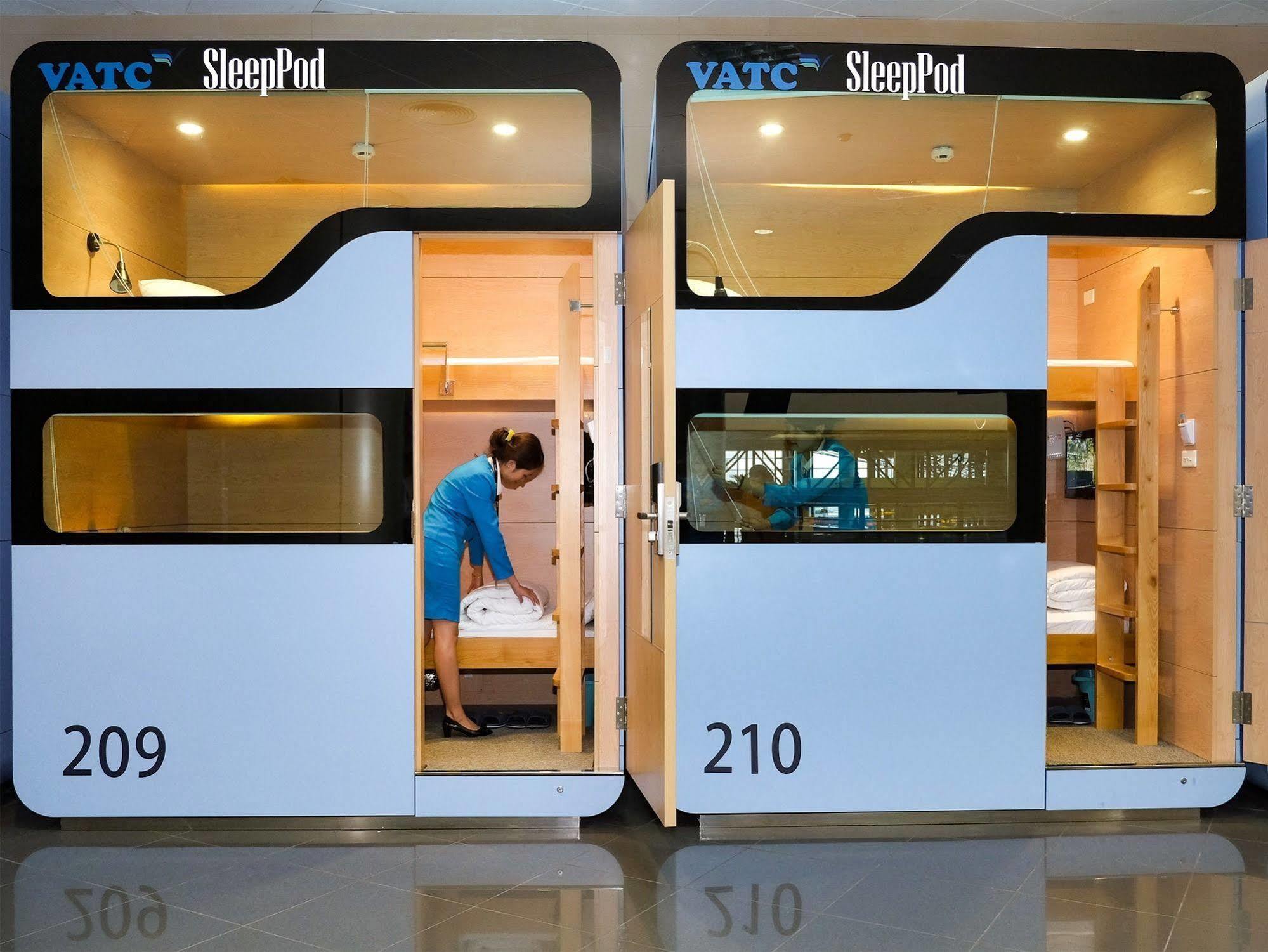 Vatc Sleep Pod Terminal 1 Hotel Noi Bai Bagian luar foto